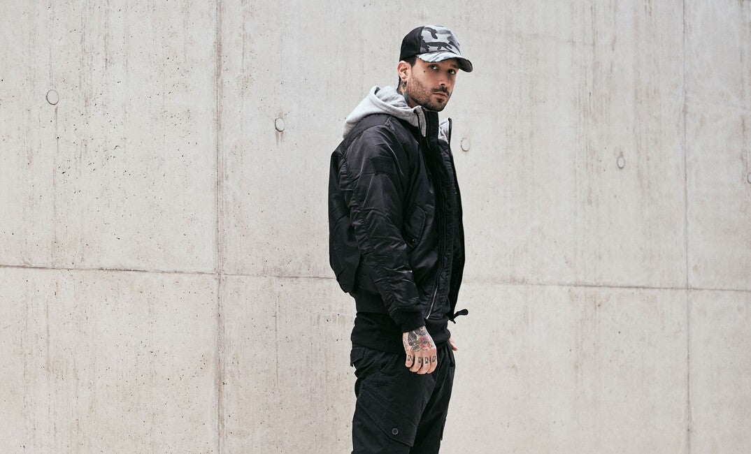 Brandit MA1 Hooded Bomber Jacket