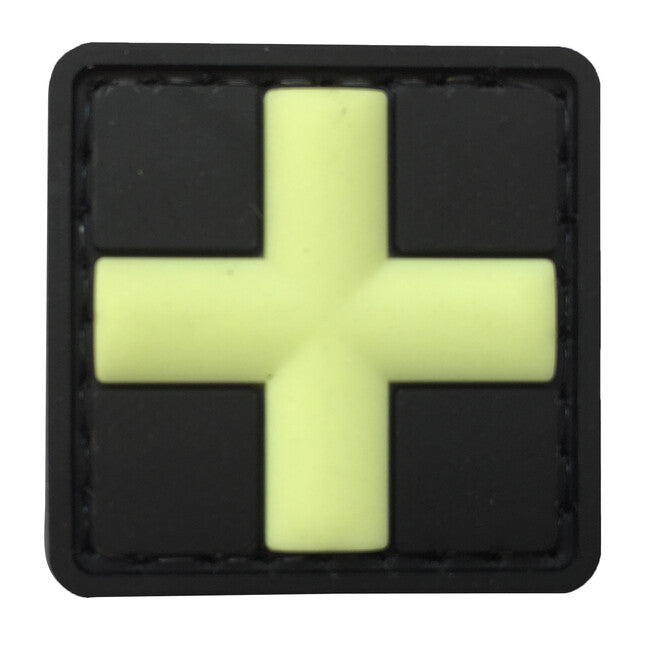 WARAGOD Patch Glow 3D Rotes Kreuz Medic PVC Patch