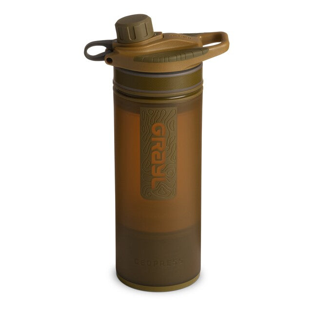 GRAYL GeoPress Purifier Filterflasche, Coyote Braun