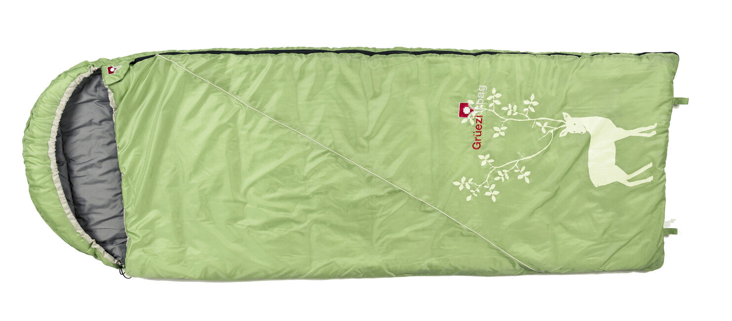 Grüezi-Bag Cloud grüezi schlafsack mit verschluss auf der rechten seite