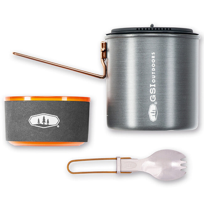 GSI Outdoors Halulite Soloist kompaktes kochgeschirr-set für eine person 1,1 l