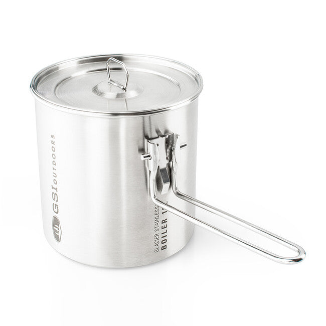 GSI Outdoors Glacier 1,1 l Edelstahl-Kochtopf