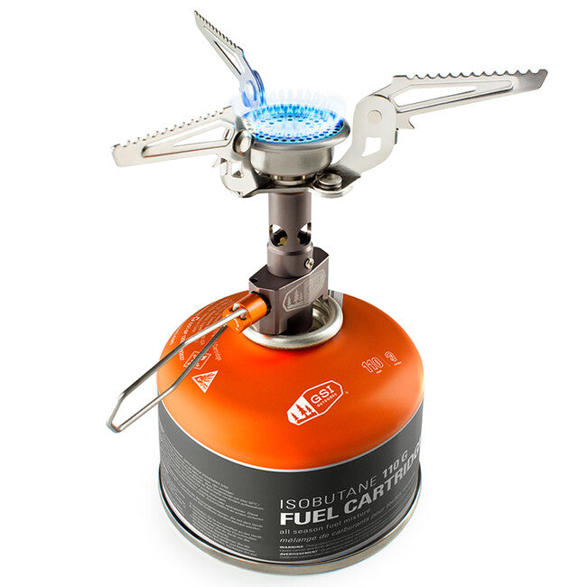 GSI Pinnacle Canister Stove gaskocher, silber