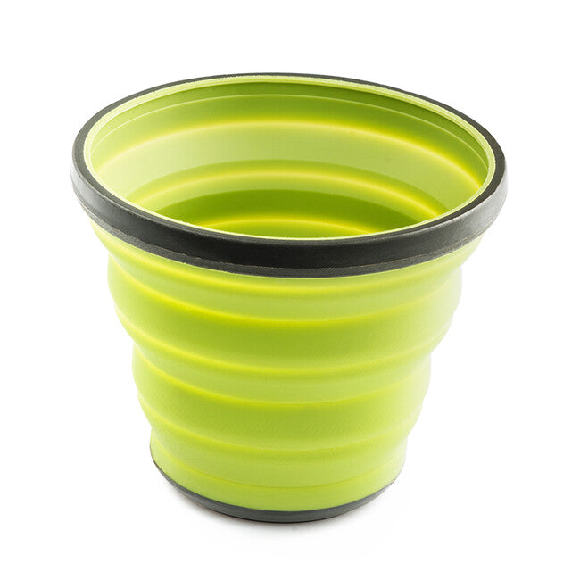 GSI Outdoors Escape Cup faltbarer becher ohne ohr 500 ml, grün
