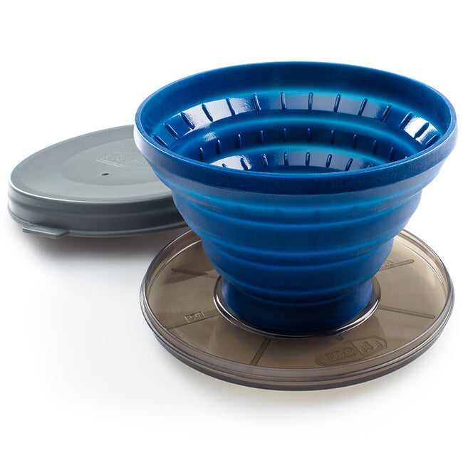 GSI Outdoors JavaDrip zusammenklappbare kaffeemaschine, blau