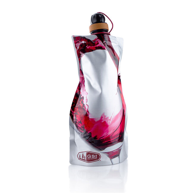 GSI Outdoors Faltbare Soft Sided Weinkaraffe 750 ml