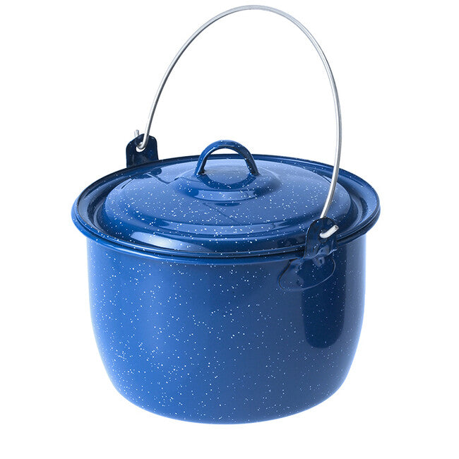 GSI Outdoors Convex Kettle Emaillierter Kessel 2.8 l, blau