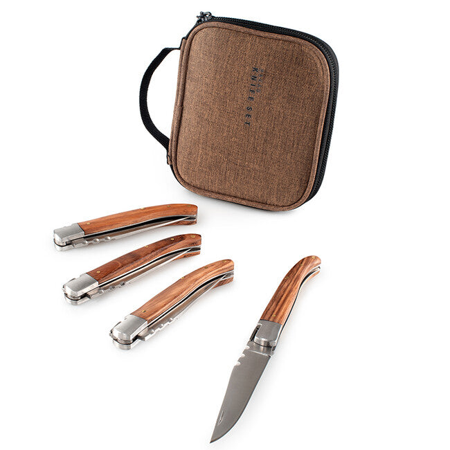 GSI Outdoors Rakau Steakmesser-Set
