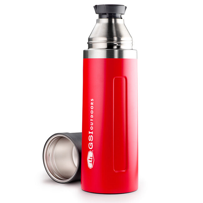 GSI Outdoors Glacier thermoskanne 1 l, rot