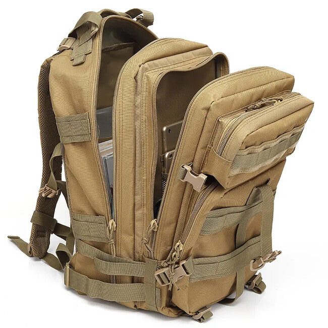 DRAGOWA TACTICAL 45L wasserdichter taktischer Rucksack, schwarz