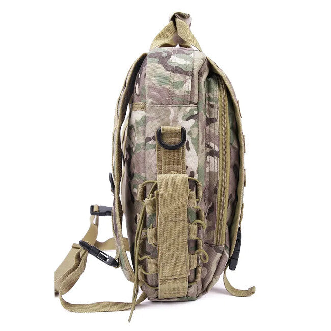 DRAGOWA TACTICAL taktischer Rucksack kälteresistent 10L, khaki