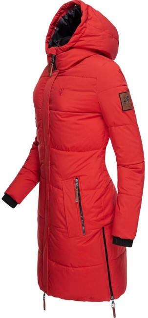 Navahoo Halina damen Winterjacke mit Kapuze, rot