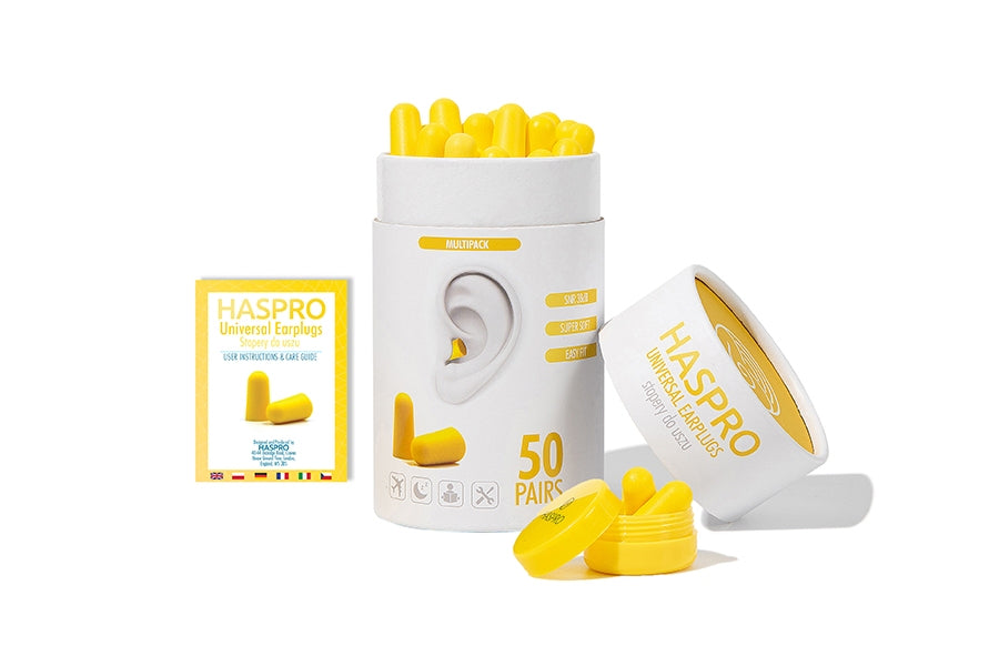 HASPRO TUBE50 Ohrstöpsel, gelb