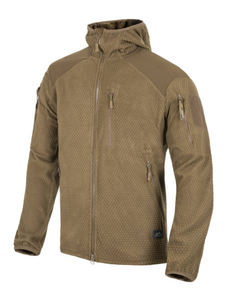 Helikon-Tex Alpha Hoodie Fleece Jacket, Coyote