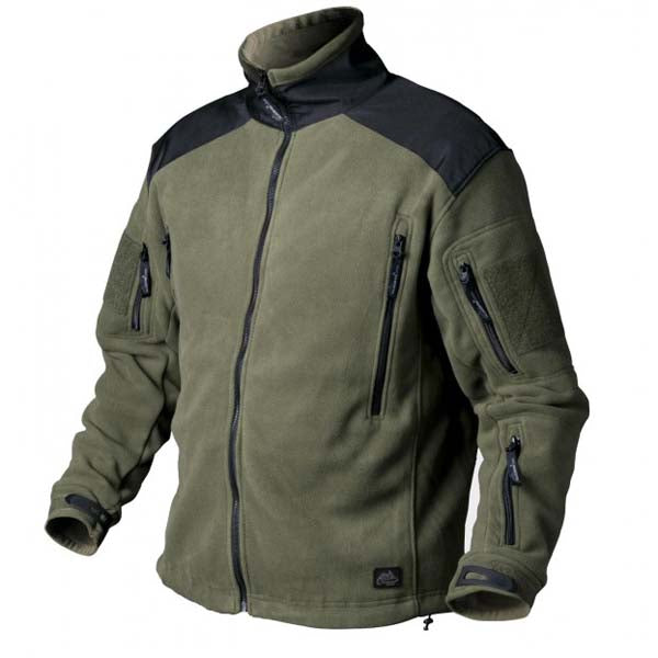 Helikon-Tex Fleece- Jacke Liberty Heavy, olivovo-schwarz, 390g/m2