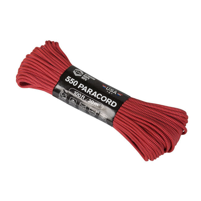 Helikon-Tex 550 Paracord Farbwechsel (100 Fuß) - Blood Moon