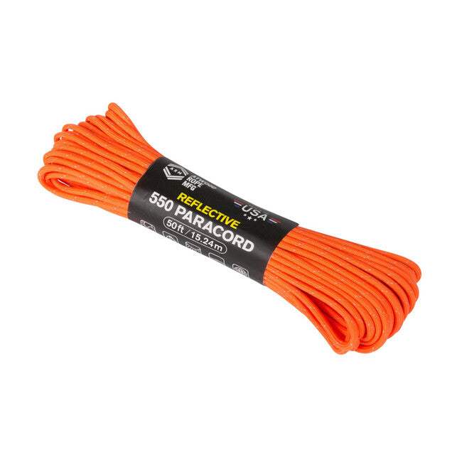 Helikon-Tex 550 Paracord reflektierend (50ft) - orange