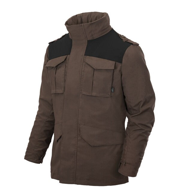 Helikon-Tex Covert M-65 Jacke - braun / schwarz