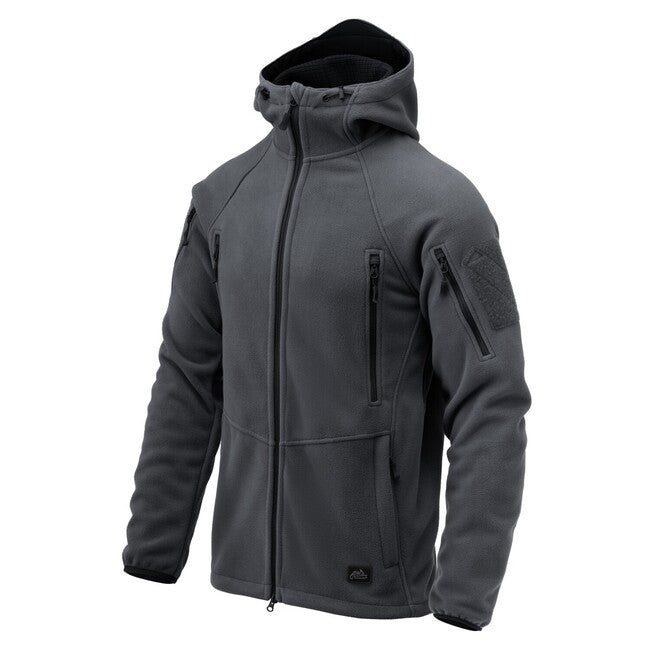 Helikon-Tex Patriot Mk 2 Jacke - Hybrid Fleece - Schatten Grau/Schwarz
