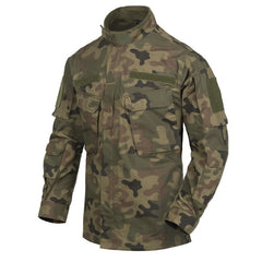 Helikon-Tex CPU Bluse - PolyCotton Ripstop - PL Woodland