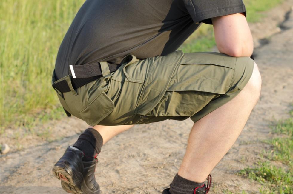 Helikon-Tex CPU Rip-Stop Shorts, Olive