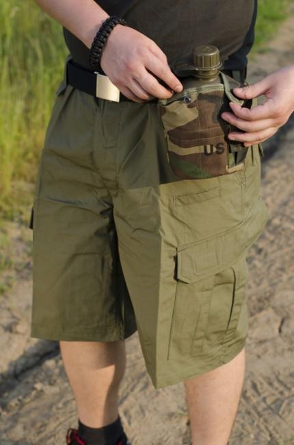Helikon-Tex CPU Rip-Stop Shorts, Olive
