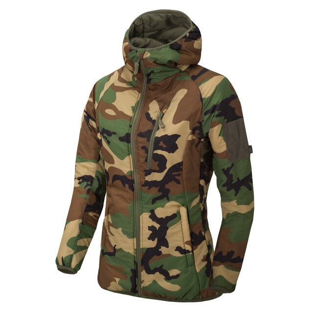 Helikon-Tex WOLFHOUND damenjacke mit Kapuze - US Woodland