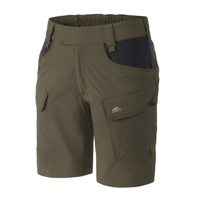 Helikon-Tex OTP 8,5 damen Shorts - Taiga Green / Black