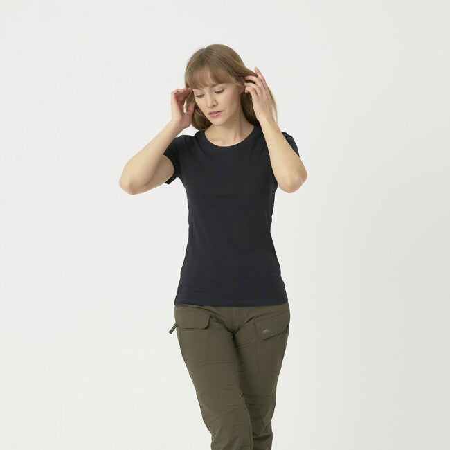 Helikon-Tex damen Slim Bio-T-shirt, schwarz