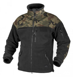 Helikon Infantry fleecejacke, schwarz/woodland