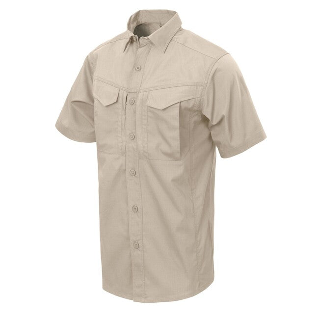 Helikon-Tex Defender Mk2 hemd mit kurzen Ärmeln - PolyCotton Ripstop - beige