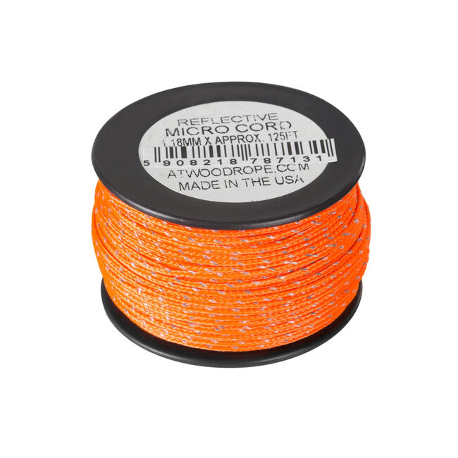 Helikon-Tex Micro reflektierendes Schlüsselband 1,18 mm (125 Fuß) - neon orange