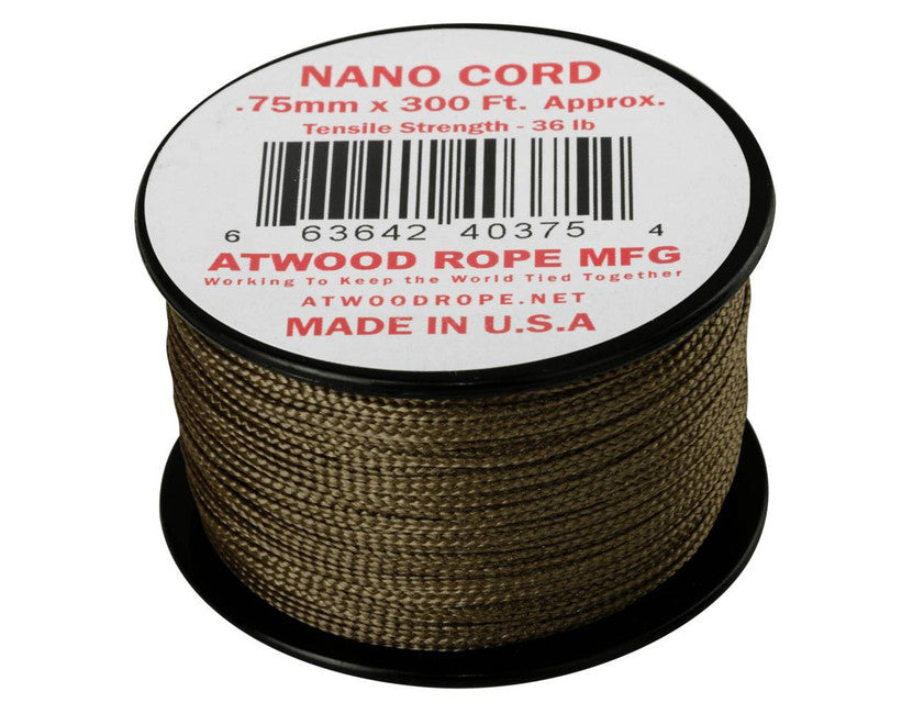 Helikon-Tex Nano Cord 300FT Paracord 91 Meter, coyote