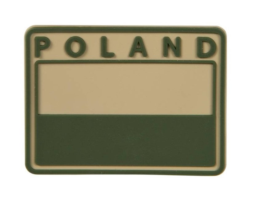 Helikon-Tex nasivka 3D Polsko 5,5x4cm khaki