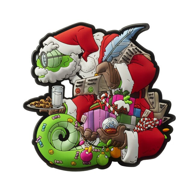 Helikon-Tex Weihnachtschamäleon Aufnäher - rot / grün