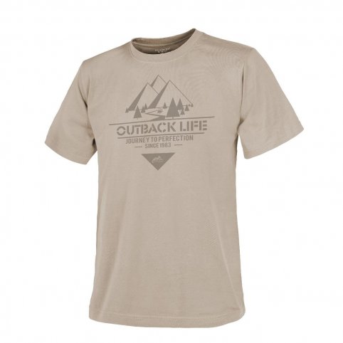 Helikon-Tex Outback Life kurzarmshirt, beige