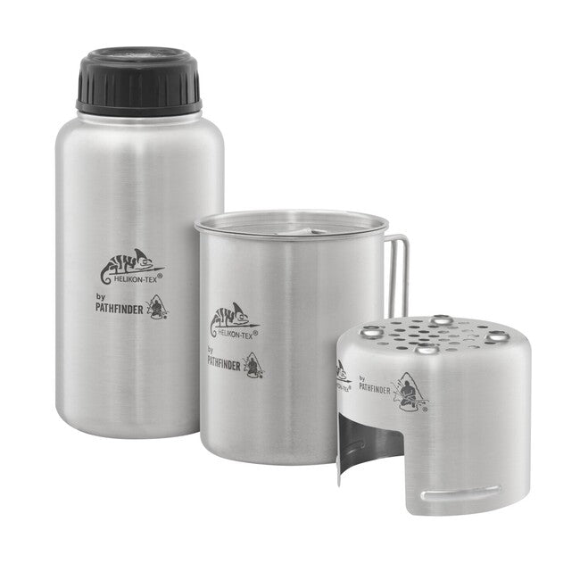 Helikon-Tex Pathfinder Edelstahlflasche und Kochset