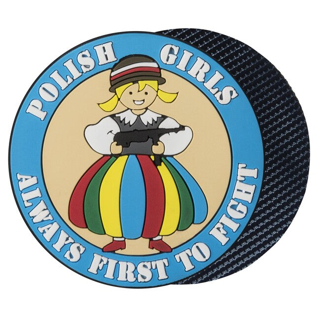Helikon-Tex POLISH GIRLS Aufnäher - PVC - Blau