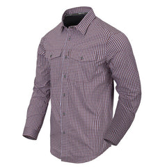 Helikon-Tex srajca taktična za prikrito nošenje, Scarlet Flame Checkered