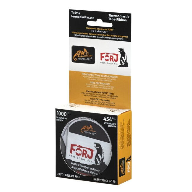 Helikon-Tex FORJ thermoplastisches reparaturband, schwarz