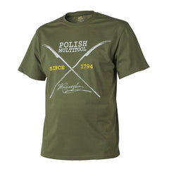 Helikon-Tex Polish Multitool T-shirt Baumwolle - U.S. Grün