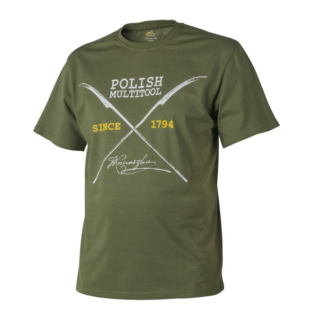 Helikon-Tex Polish Multitool T-shirt Baumwolle - U.S. Grün