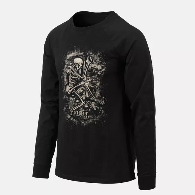 Helikon-Tex Fight to the grave langarmshirt, schwarz