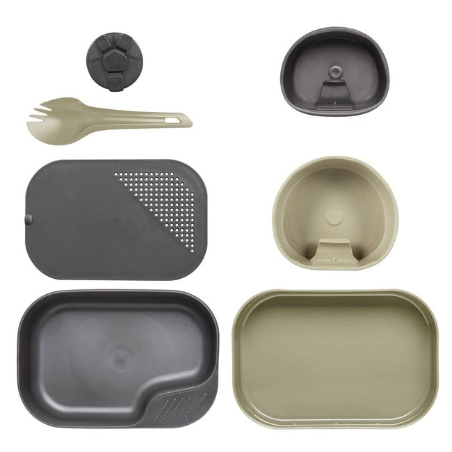 Helikon-Tex Wildo Camp Kunststoff-Geschirrset, desert dark grey