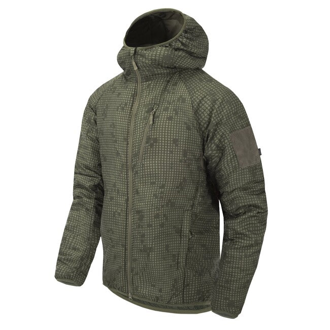 Helikon-Tex WOLFHOUND Jacke mit Kapuze - Climashield Apex - Desert Night Camo