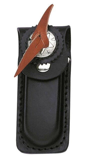 Herbertz Lederetui 14,5cm, schwarzes