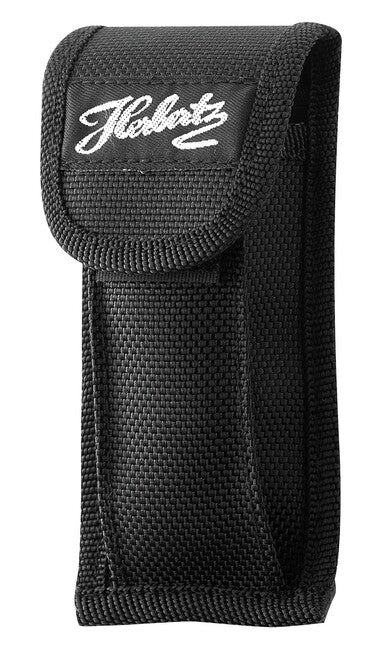Herbertz Etui aus schwarzem Nylon 14 cm