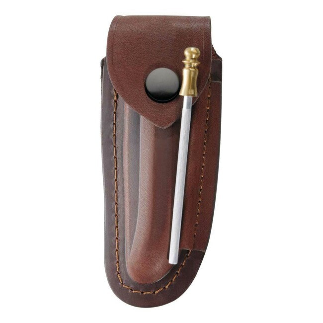 Herbertz Lederetui 14 cm braun
