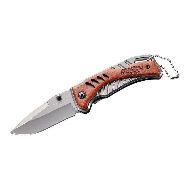 Herbertz Einhandtaschenmesser 7cm, titan und cocobolo holz