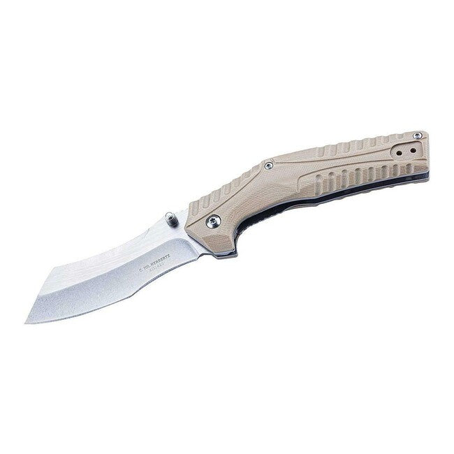 Herbertz Einhand-taschenmesser 8,5cm, sand
